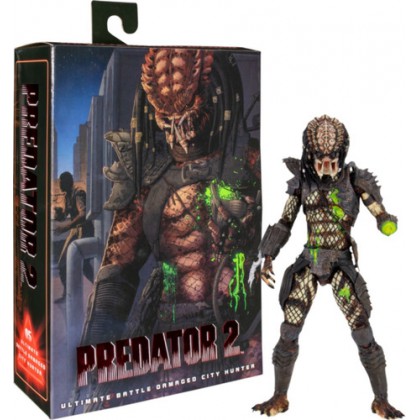 Predator 2 Ultimate Damaged City Hunter Neca